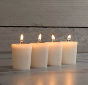 Natural Votive Candle - 4 Pack
