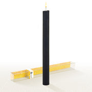 Black 11" Dinner Candle TRADE