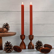 Burnt Orange 11" Dinner Candle