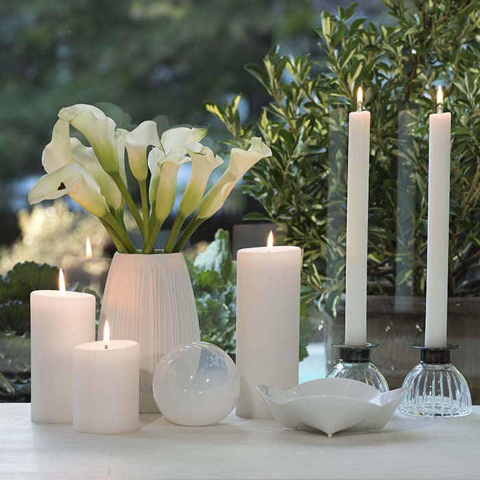 Natural Pillar Candles TRADE