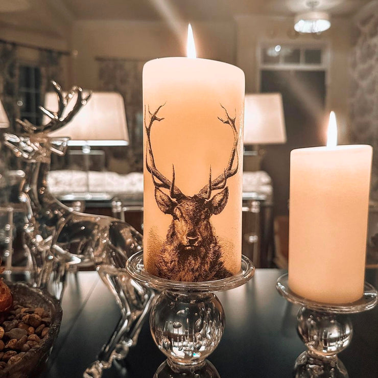 Stag 6 Inch Pillar Candle