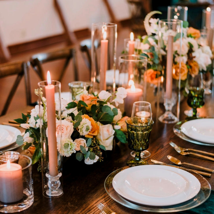 Khaki 11" Dinner Candle