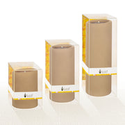 Khaki Pillar Candles