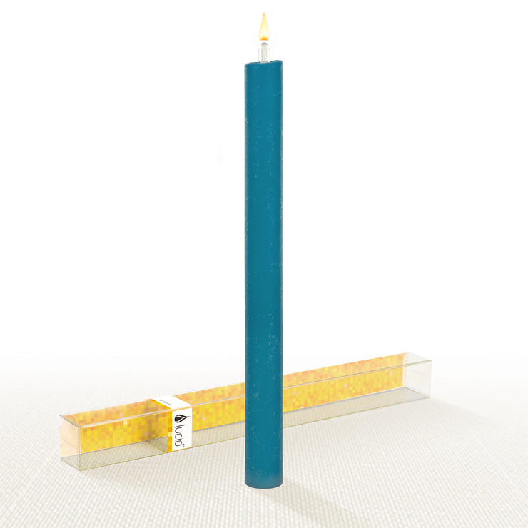 Teal 11" Dinner Candle