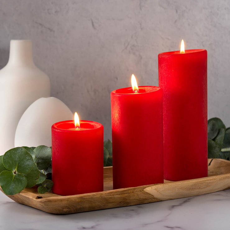 Lucid Candle  Natural Pillar Candles