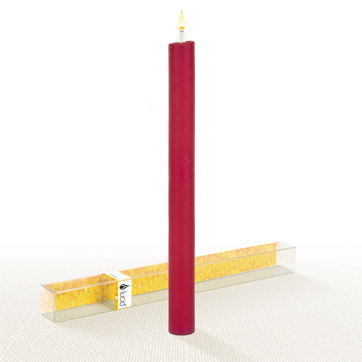 Ruby 11" Dinner Candle