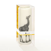 Giraffe 8 Inch Pillar Candle
