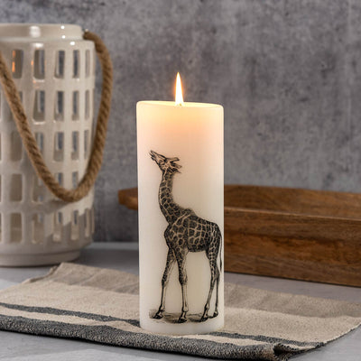 Lucid Candle Giraffe Pillar Candle