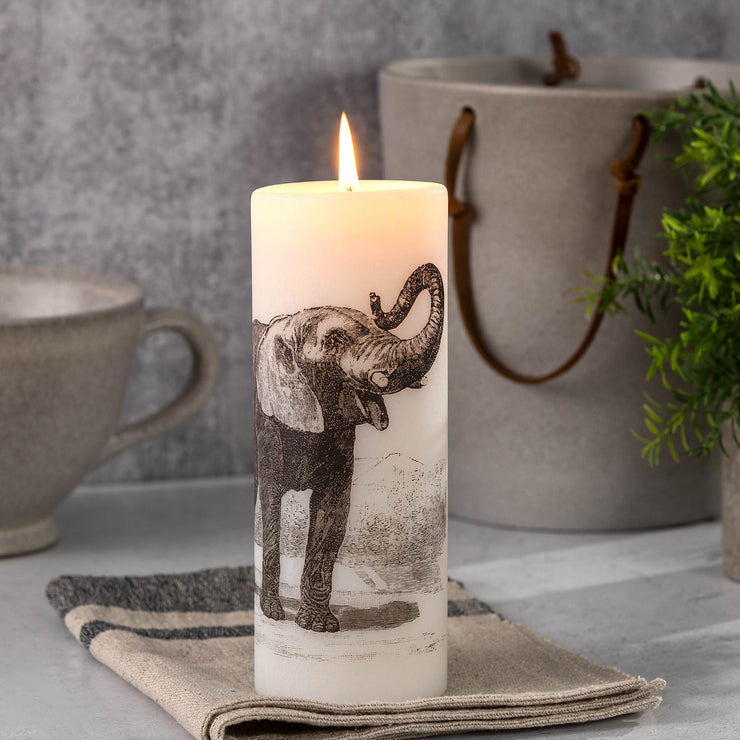 Lucid Candle Elephant Pillar Candle