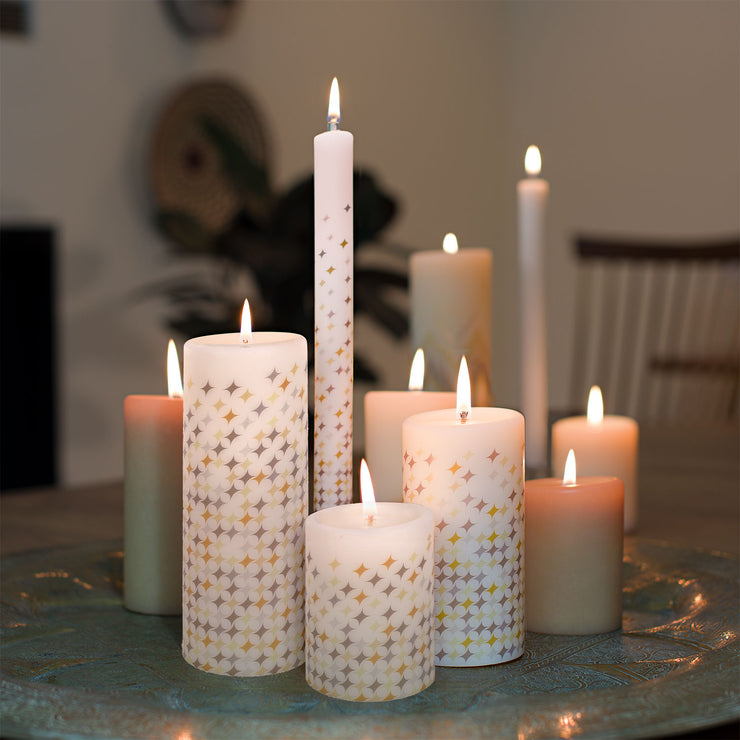 Etoile Pillar Candles