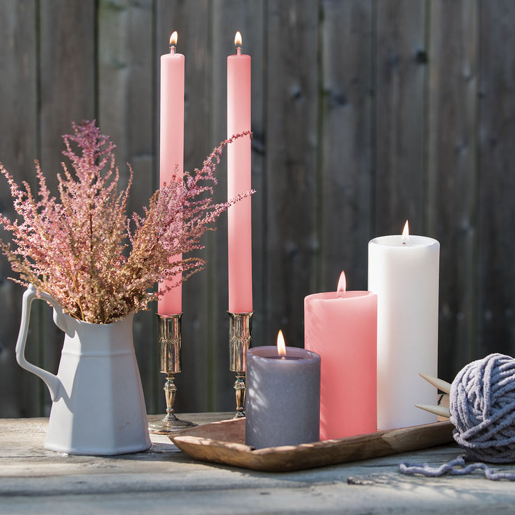 Peony Pillar Candles