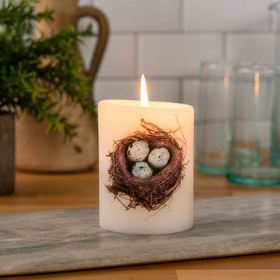 Lucid Candle Robin's Nest Pillar Candle