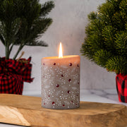 Lucid Candle Holly & Spruce Pillar Candle