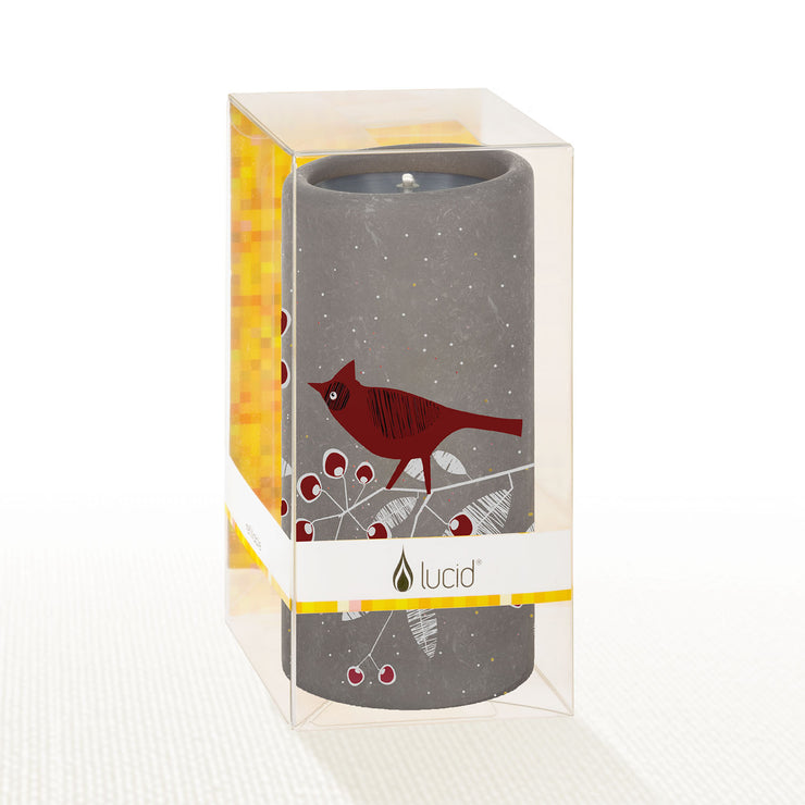 Cardinal 6 Inch Pillar Candle