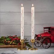 Lucid Candle Candy Canes Dinner Candle