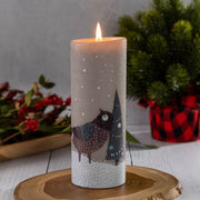 Lucid Candle Snowbird Pillar Candle