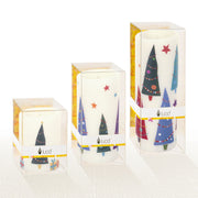 Bright Trees Pillar Candles