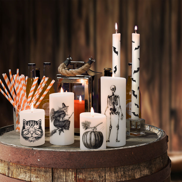 Natural Cat 4 Inch Pillar Candle